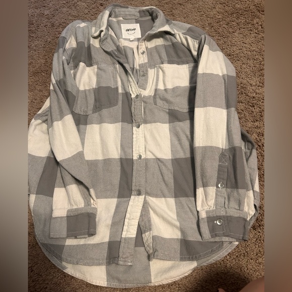 Aerie Anytime Fave Flannel Shirt - Picture 3 of 4